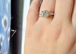 Bespoke OEC and French Cut Ring