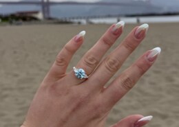 Finally, a Blue Diamond Ring!