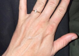 I’m so in love with my stunning marquise ring! 😭