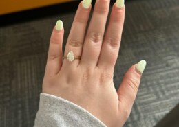 It’s been nearly four months since I got engaged, and I can’t stop admiring my ring!