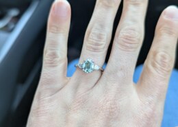 Absolutely thrilled with my ring!