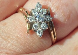 My mother’s vintage ring: What style of band would complement it?