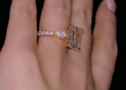 Showcasing my fiancée’s personalized engagement ring