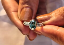 Absolutely adore my green ring! 😍