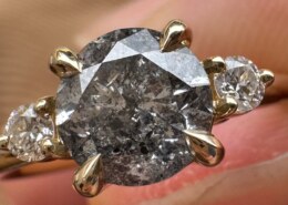 Excited to share my fiancée’s stunning ring from Point No Point Studio. Thrilled to say she accepted my proposal! 👍🏼