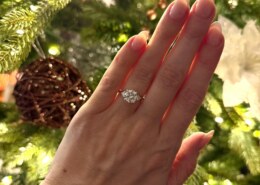 He popped the question!
