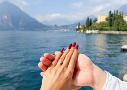 He popped the question with my dream ring in Italy! 💍✨