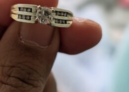 I’m not usually into jewelry, but my fiancé surprised me with this engagement ring. Can anyone help identify the setting? Is it acceptable to make ‘team #nevertakeitoff’ my motto? This ring means the world to me, right after my kids.