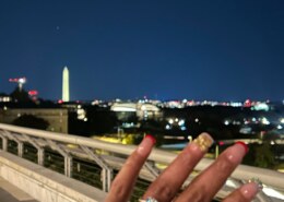 I’m shouting loudly!