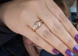 My fiancé surprised me with an engagement ring that surpassed all my expectations—it’s everything I never knew I wanted and so much more!