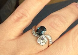 My husband amazed me with a beautiful upgraded ring!