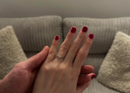 Proposed to after 5 years! 🤍