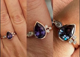 Remove the alexandrite ring