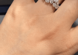 Selected my own engagement ring.