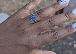 Sri Lankan Sapphire Gift from My Fiancé from Sri Lanka