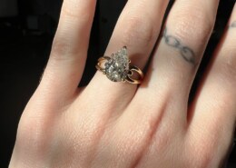 The personalized ring has arrived at last! 🤩