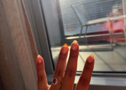 Two days post my 30th birthday and one month following our five-year anniversary.