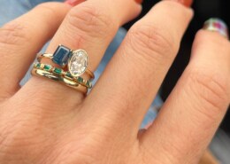 emerald anniversary ring 🥹