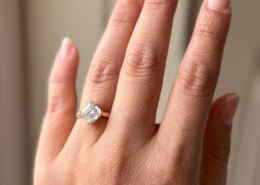 Adoring my Asscher and frequently receiving compliments on its distinctiveness.