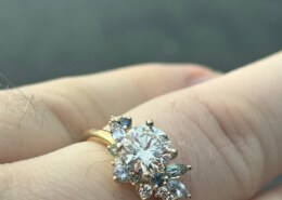 After 11 years, I finally said yes at the spot where our journey began!