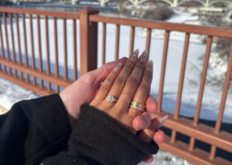 At last, it’s my moment! I’m engaged to my favorite person in the world ✨