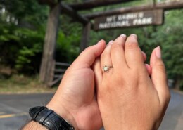 Engagement at Mount Rainier