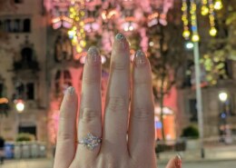 Excited and captivated by my ring