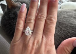 Happy Holidays! She’s officially engaged! 🥹