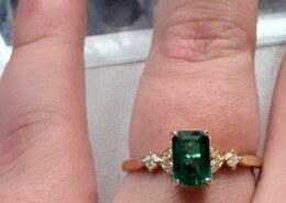 I believe he hit a home run.