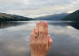 I popped the question to my girlfriend.