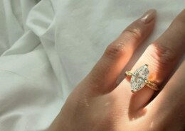I’m in love with my ring! 😍 2.5-carat marquise (size 4.5)