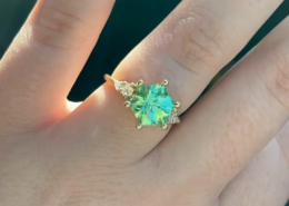 My Mint-Toned Sapphire