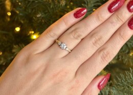 Officially engaged! Thrilled to share my ring! 🥹