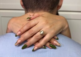 Officially engaged to my high school love!