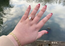 Proposed with the perfect ring to the woman of my dreams.