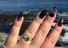 The most stunning ring I’ve ever encountered! He really nailed it! :)