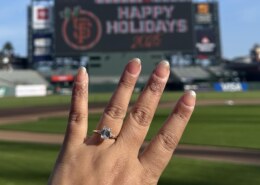 Tied the Knot Right Before the Holiday Season!